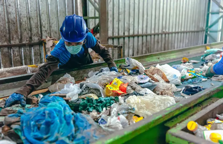 Processo de reciclagem